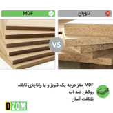 رگال لباس دیزم مدل مونتاژی RGL_180×180_LIGHT کد 074